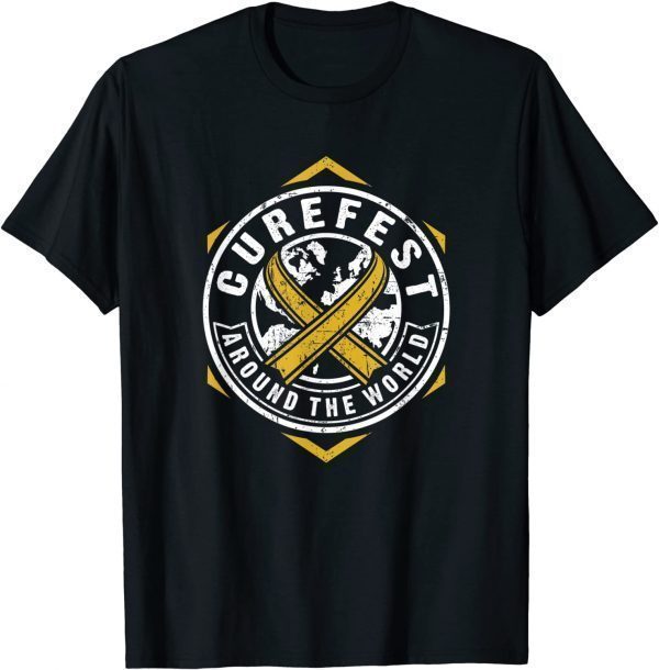 T-Shirt 2021 CureFest Around the World: Hexagon design