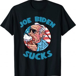 Funny Joe Biden Sucks Funny Political 2021 Shirt