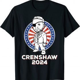 Vote Dan Crenshaw 2024 Shirt Campaign Texas President 2024 Unisex T-Shirt
