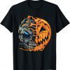 Official Boys Halloween Pumpkin Skull Zombie Graphic Kids Teens Men T-Shirt