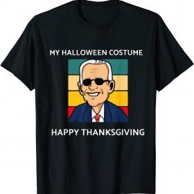 Classic Halloween Funny Joe Biden Thanksgiving T-Shirt