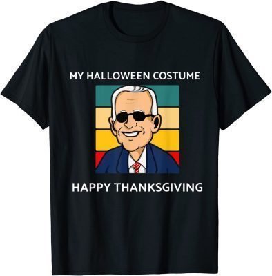 Classic Halloween Funny Joe Biden Thanksgiving T-Shirt