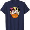 Official Disney Mickey and Minnie Halloween T-Shirt