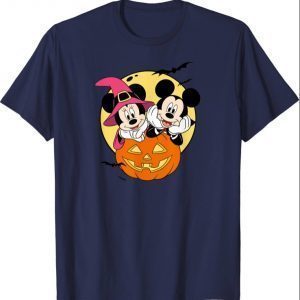 Official Disney Mickey and Minnie Halloween T-Shirt