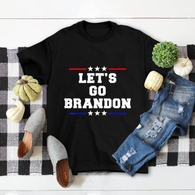 2021 Lets Go Brandon Flag Sunglasses Funny Anti Bien Club T-Shirt