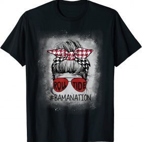 Official Bamanation Roll Tide Alabama All Y'all The Tide Is Crimson T-Shirt