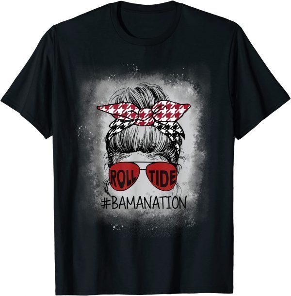 Official Bamanation Roll Tide Alabama All Y'all The Tide Is Crimson T-Shirt