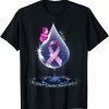 Breast Cancer Awareness Believe With Pink Ribbon T-Shirt