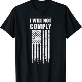 Defiant Patriot Conservative Medical Freedom T-Shirt