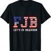 T-Shirt Let’s Go Brandon Conservative US Flag 2021
