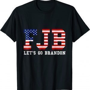T-Shirt Let’s Go Brandon Conservative US Flag 2021
