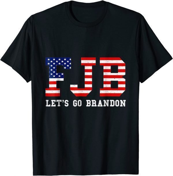 T-Shirt Let’s Go Brandon Conservative US Flag 2021