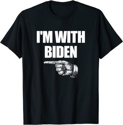 I'm With Biden Halloween Matching Biden Costume T-Shirt