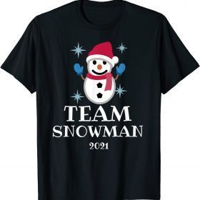 Christmas Family Matching Group Pajamas Xmas Team Snowman T-Shirt