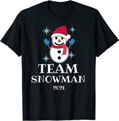 Christmas Family Matching Group Pajamas Xmas Team Snowman T-Shirt