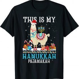This Is My Hanukkah Pajamakah Pajama Gift TShirt