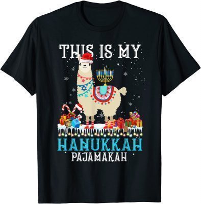 This Is My Hanukkah Pajamakah Pajama Gift TShirt