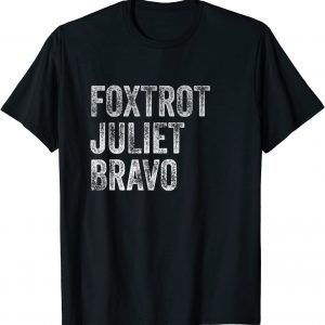 Classic Foxtrot Juliet Bravo T-Shirt