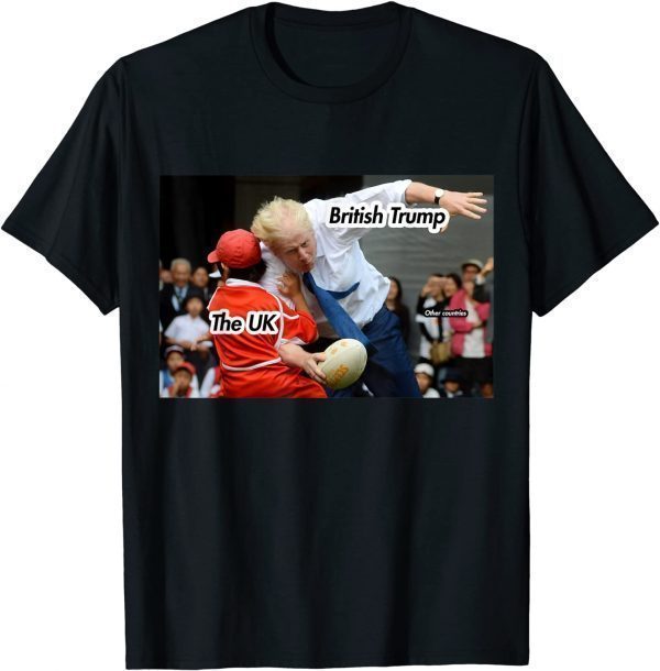 British Trump Boris Johnson Brexit Tory Labour Election Stop T-Shirt