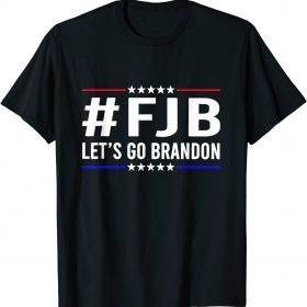 Let's Go Brandon Conservative Anti Liberal US Flag Unisex TShirt