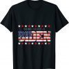 Funny Your Mask Is As Useless As Biden US Flag Funny Political T-Shirt