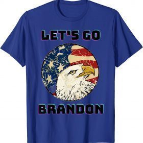 Classic Fjb Biden Chant Let’s Go Brandon Conservative US Flag Gift T-Shirt