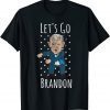 T-Shirt Let's Go Brandon Anti Biden Conservative Anti Liberal US Flag Funny