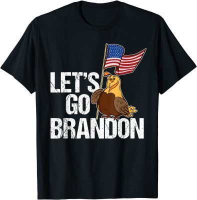 Let's Go Brandon Chant ,Impeach Joe Biden ,Anti Liberal US Flag T-Shirt