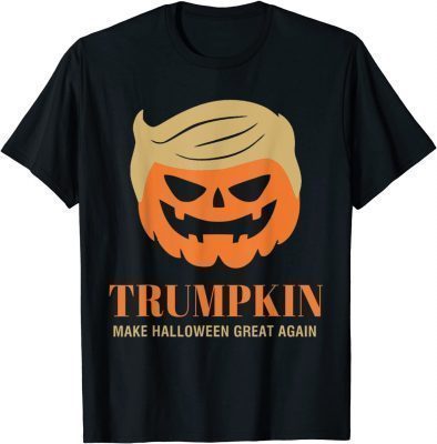 Funny Trumpkin Make Halloween Great Again Trump Supporters T-Shirt