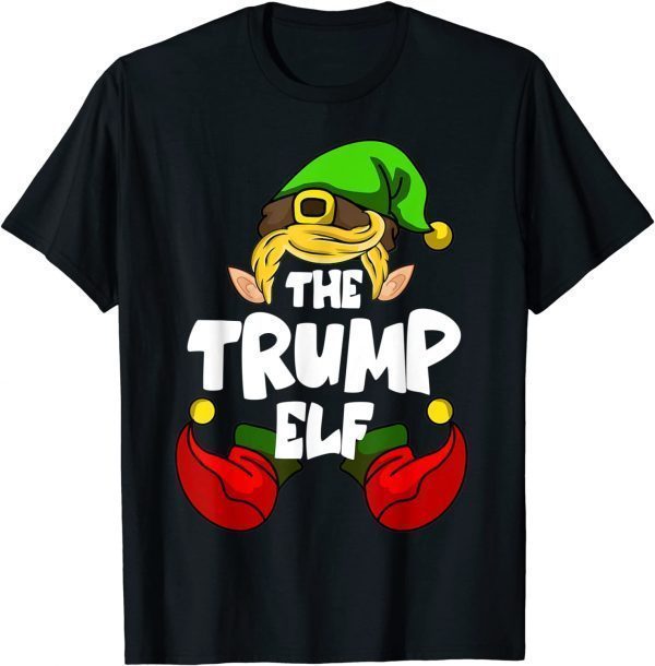 Trump Elf Family Christmas Trump Elf Sweater Matching Trump T-Shirt