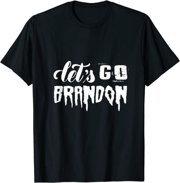 Classic Let's Go Brandon Funny America Anti Biden T-Shirt