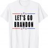 Mens Let's Go Brandon, Joe Biden Chant, Impeach Biden Costume T-Shirt