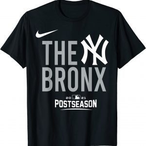 Yankees The Bronx 2021 Postseason T-Shirt