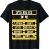 Spelling Bee Pun Halloween Costume for Teachers T-Shirt