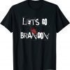 Impeach 46, Anti Biden Lets Go Brandon Biden Chant Let's Go Brandon Halloween Style T-Shirt