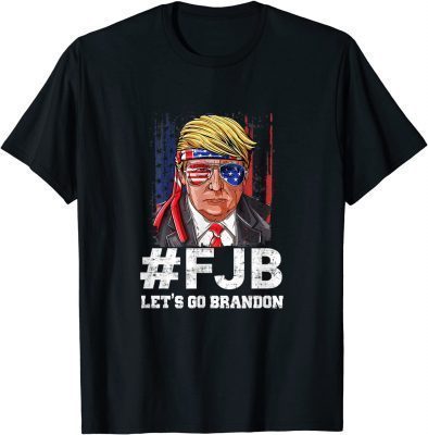 Funny Vintage Trump Biden Lets Go Brandon 2021 T-Shirt
