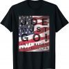 Anti Biden Social Club USA Flag Joe Must Go! T-Shirt