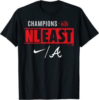 Official Braves 2021 NL East Champions TShirt