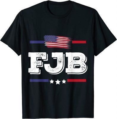 Pro America USA US Flag FJB Great America Anti Joe Biden T-Shirt