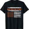 Flag Unity Day Trex Dinosaur Make Bullying Extinct Orange Unisex TShirt