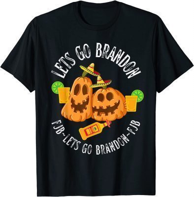 Anti Joe Biden Lets Go Brandon Let's Go Brandon Halloween Thanksgiving T-Shirt