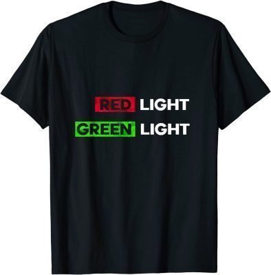 2021 Red Light Green Light Traditional Game Design T-Shirt