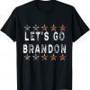 Mens Let's Go Brandon, Joe Biden Chant, Impeach Biden Politic Tee T-Shirt