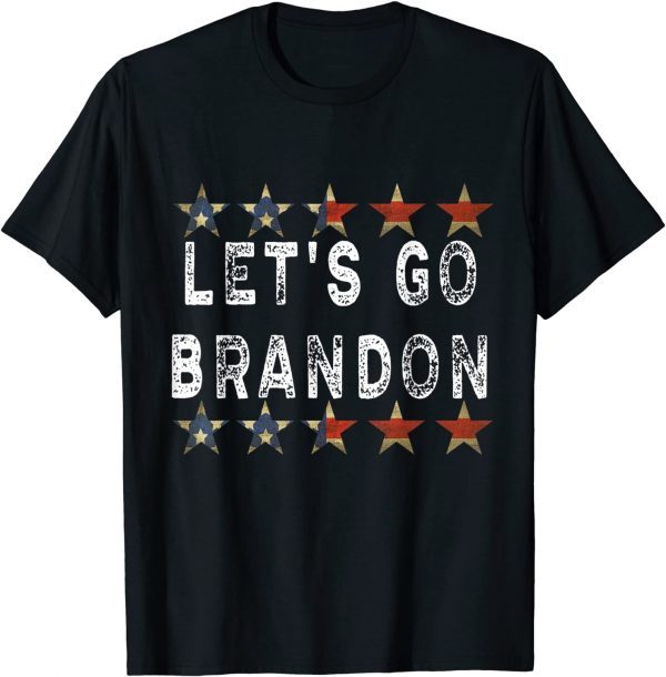 Mens Let's Go Brandon, Joe Biden Chant, Impeach Biden Politic Tee T-Shirt