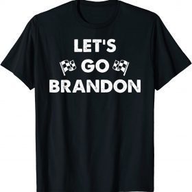 Official Let's Go Brandon Checker Flag Checkered Flags Shirt