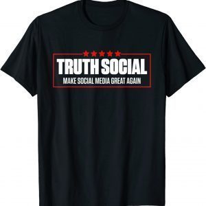 Official Truth Social, Make Social Media Great Again T-Shirt
