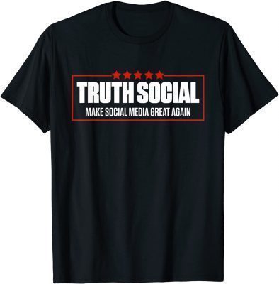 Official Truth Social, Make Social Media Great Again T-Shirt