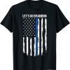 Official Let's Go Brandon Tee Conservative Anti Liberal US Flag T-Shirt