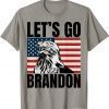 T-Shirt Let's Go Brandon Conservative Anti Liberal US Flag