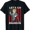 Let's Go Brandon Funny Trump, Impeach Biden Costume T-Shirt